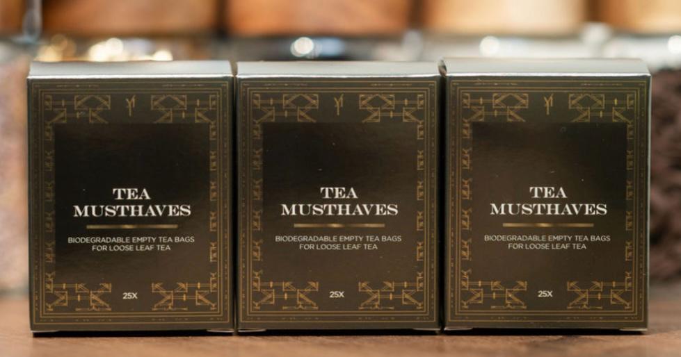 Thee zakjes: biologisch en afbreekbaar – 25 stuks